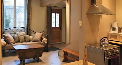 Villa 'L'autre Vie Là' avec vue sur les montagnes, terrasse privée et Wi-Fi