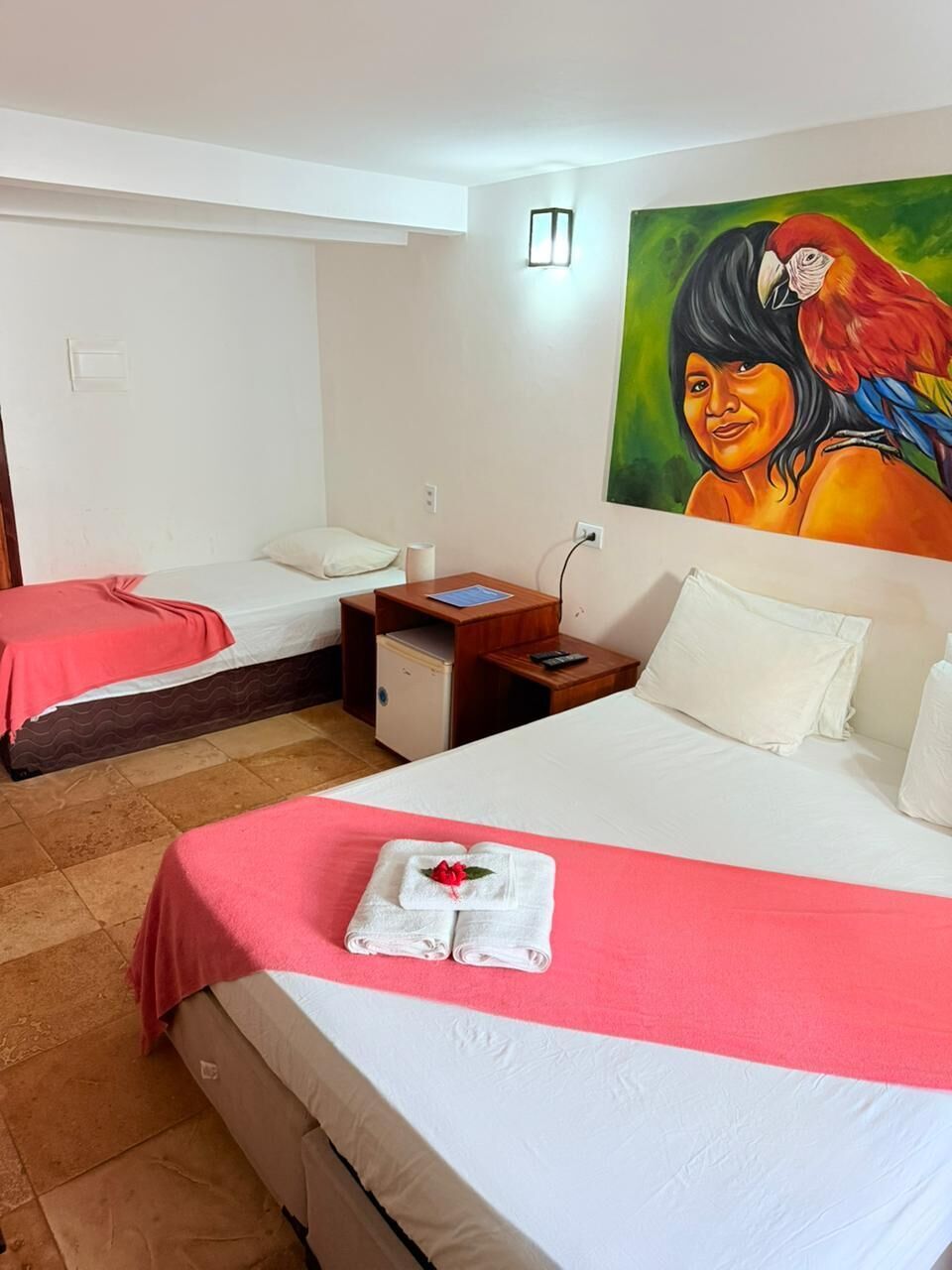 Basic Double Room, Balcony, Garden View | Free WiFi, bed sheets