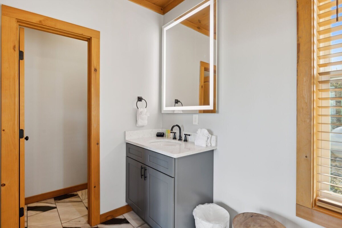 Photo 79 of "Close Enough to Perfect" – Luxurious 4-Bedroom Cabin with Game Room & Stunning Views!
