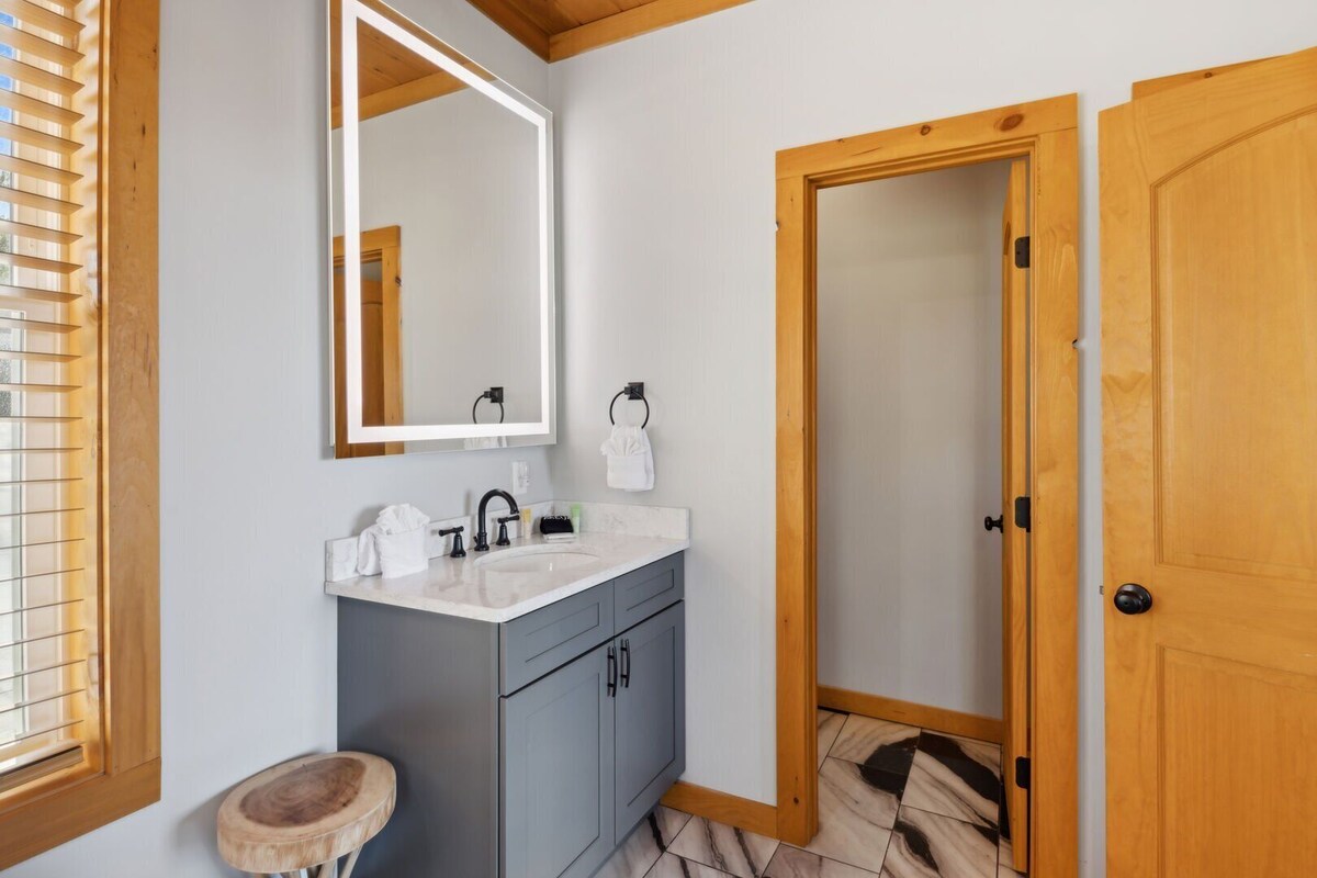 Photo 83 of "Close Enough to Perfect" – Luxurious 4-Bedroom Cabin with Game Room & Stunning Views!