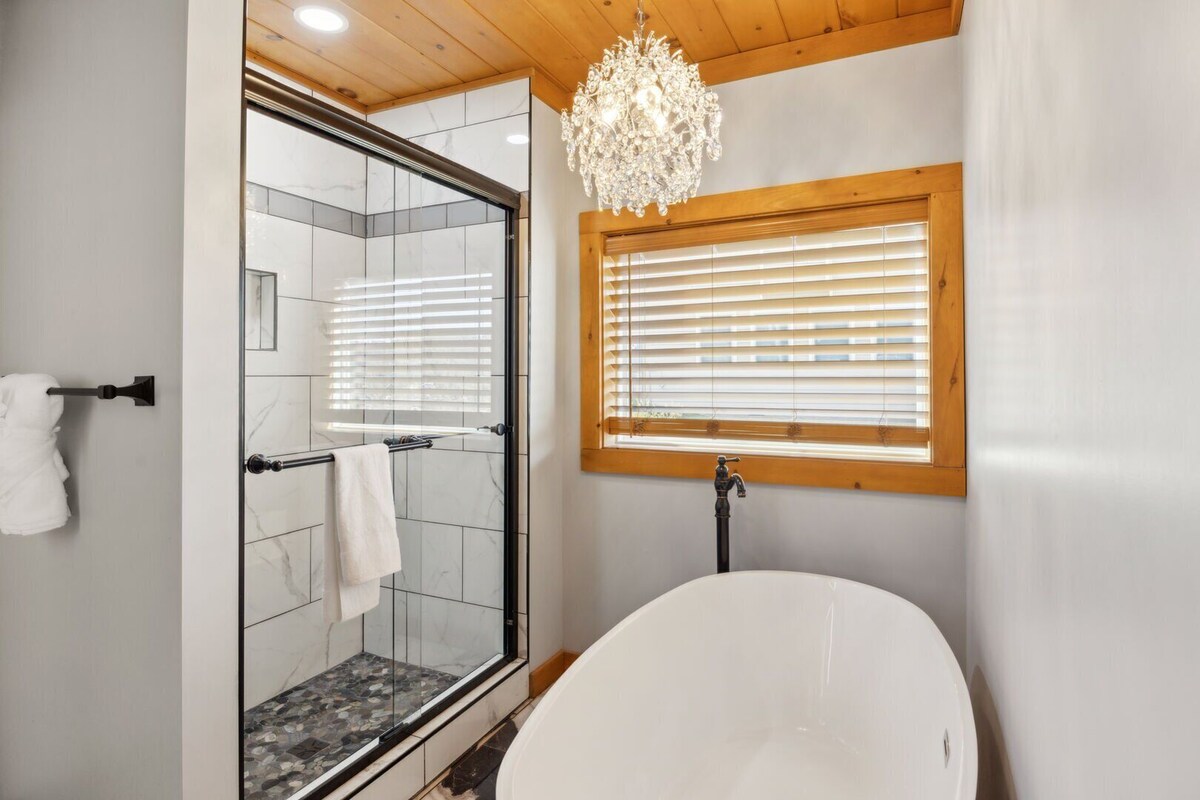 Photo 91 of "Close Enough to Perfect" – Luxurious 4-Bedroom Cabin with Game Room & Stunning Views!