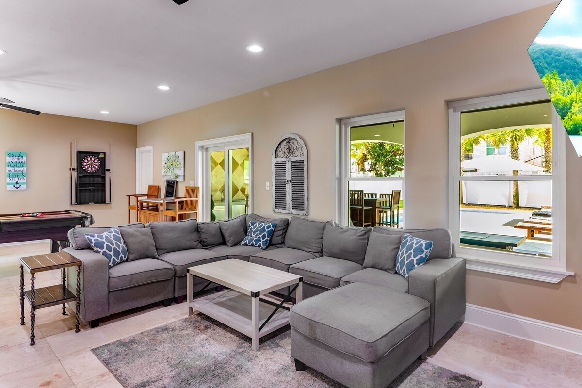 Photo 16 of 🌞 Walking on Sunshine | Golf Cart | Movie Theater | 2 Pools | Free Parasailing and Golf!
