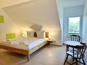 3 habitaciones y ropa de cama 