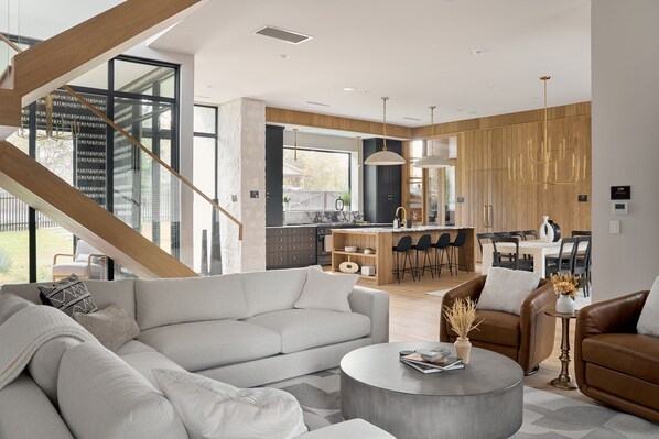 Smart TV, fireplace, books, stereo - Treaty Oak Manor (Austin)