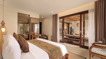 Cozy Countryside 3 Bedroom Pool Villa - Family Collection | In-room safe, individually furnished, desk, laptop workspace