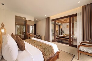 Cozy Countryside 3 Bedroom Pool Villa - Family Collection | In-room safe, individually furnished, desk, laptop workspace