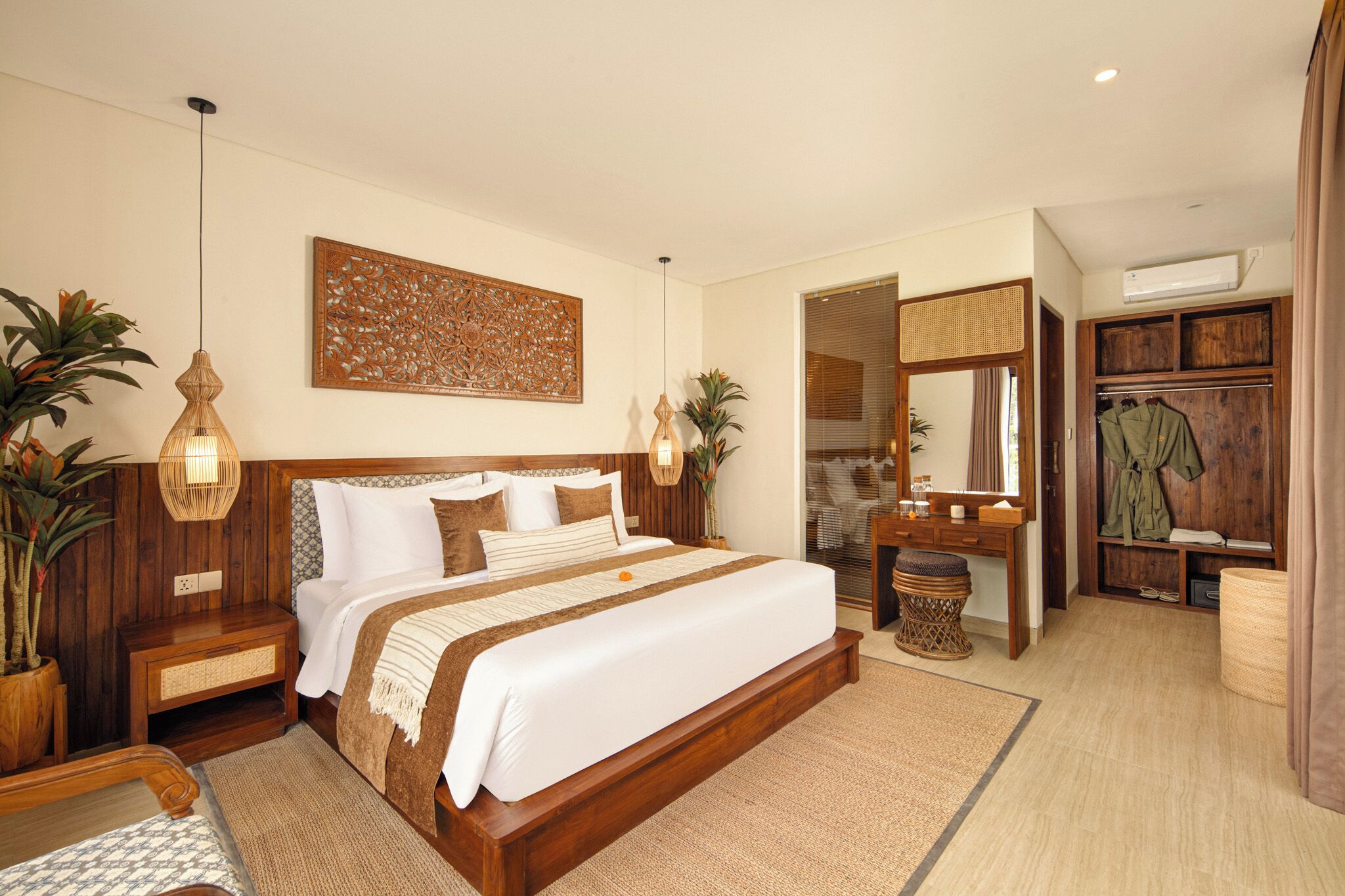 Cozy Countryside 3 Bedroom Pool Villa - Family Collection | In-room safe, individually furnished, desk, laptop workspace