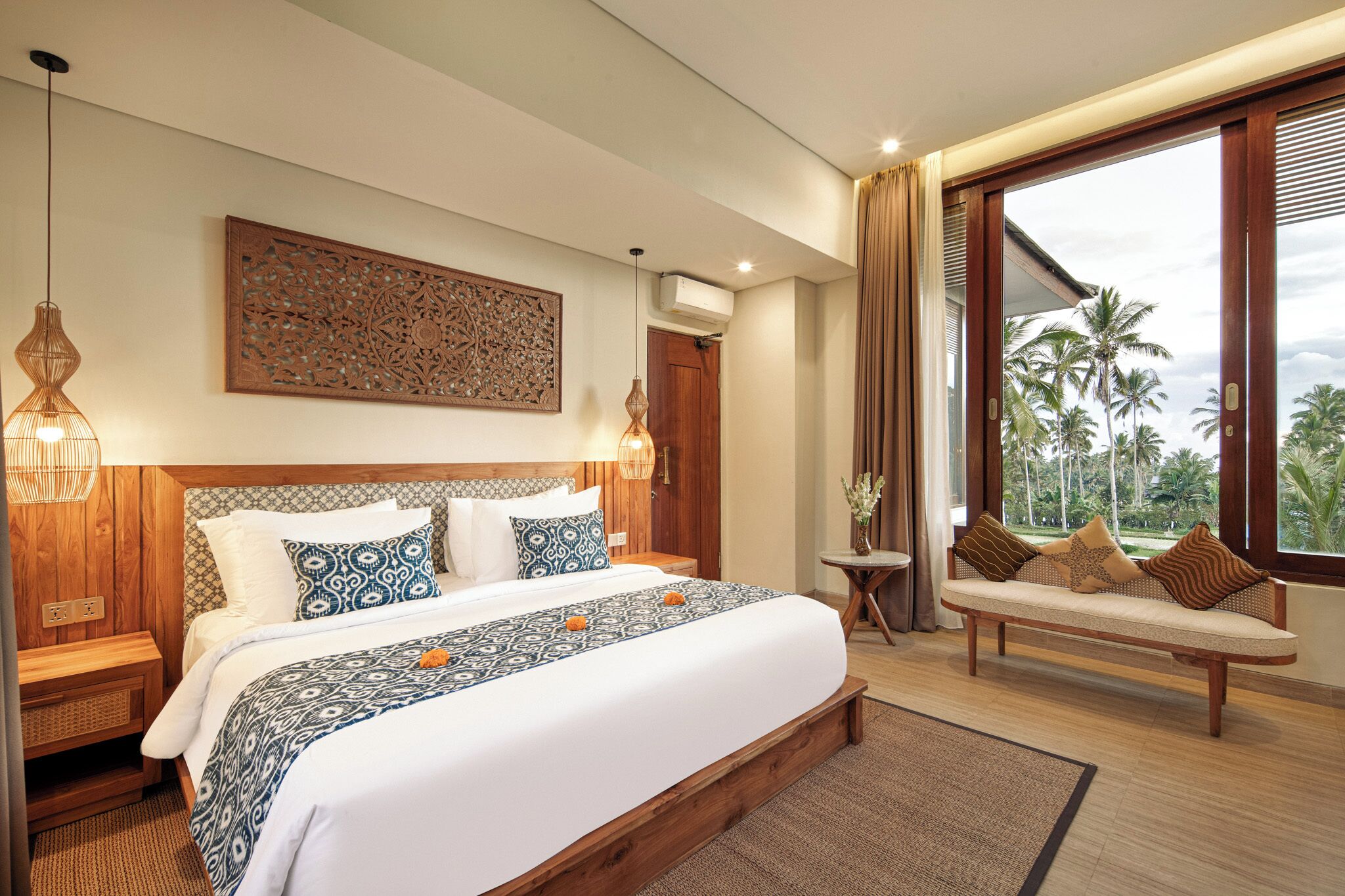 Cozy Countryside 2 Bedroom Pool Villa | In-room safe, individually furnished, desk, laptop workspace