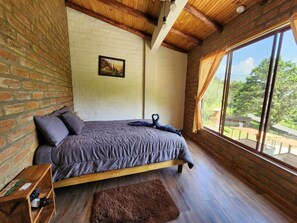 Uitzicht vanuit accommodatie