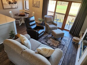 TV connectée, cheminée