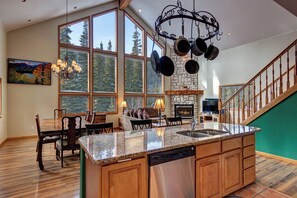 Interior - Gorgeous views from this mountain retreat. Hot tub and creek through property. (Breckenridge)