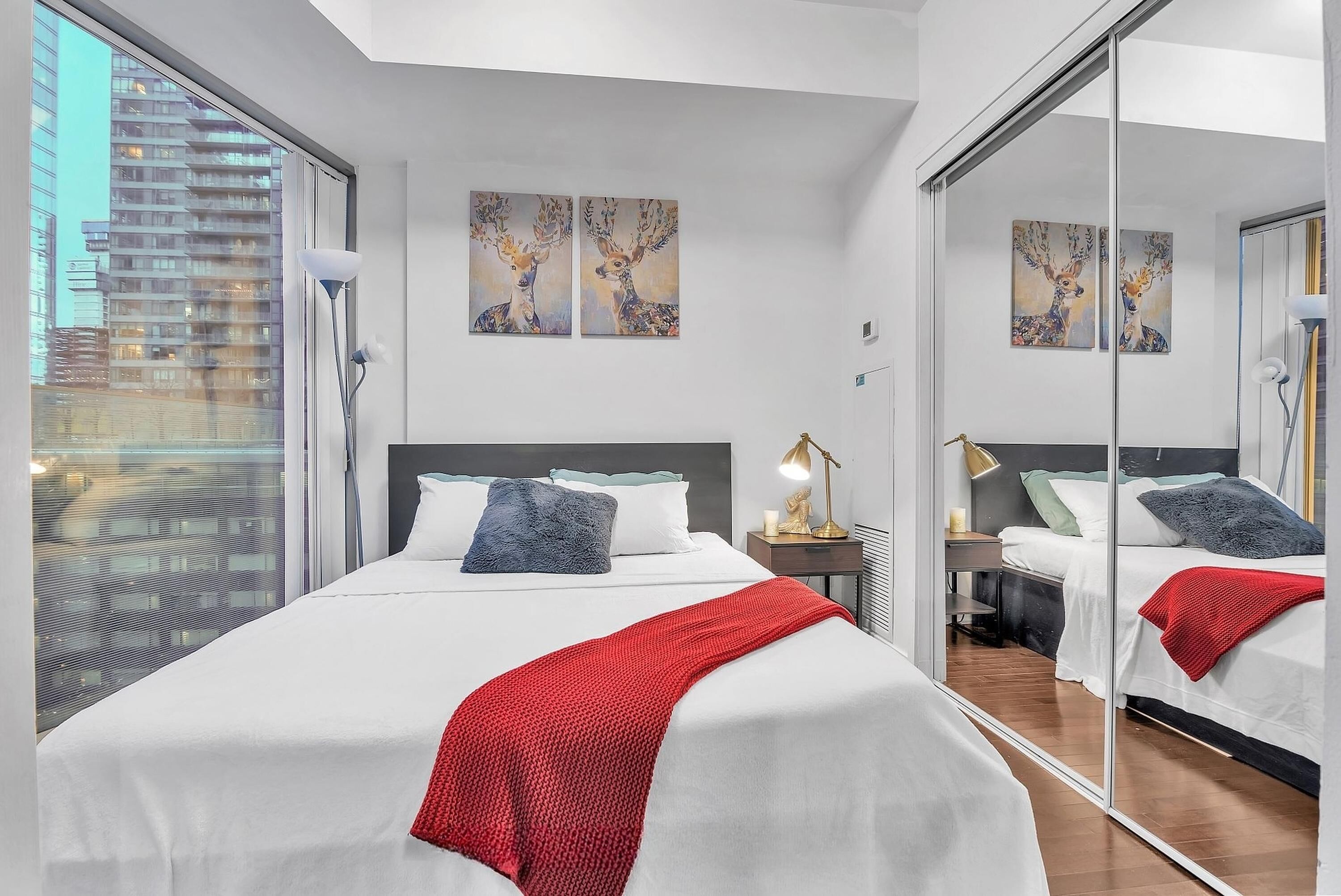 Appartement, 1 grand lit et 1 canapé-lit, vue ville | Wi-Fi gratuit