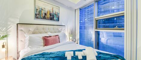 Departamento Deluxe, balcón, vista a la ciudad | 2 habitaciones y wifi gratis