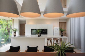 5 Bedrooms Private Pool Villa | Living area | 55-inch Smart TV with digital channels - Mahutsachan Klong Thom (Khlong Thom)