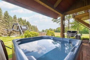Terrace/patio - Wisp Mountain Escape w/ Hot Tub & Views (McHenry)