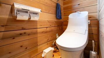 Secador de pelo, toallas, jabón, shampoo