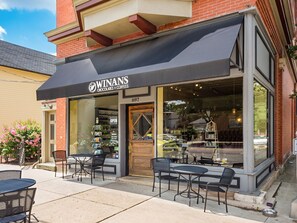 Opções para refeição ao ar livre