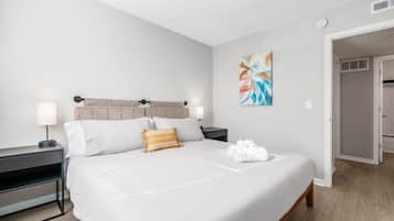 2 habitaciones, tabla de planchar con plancha, wifi y ropa de cama