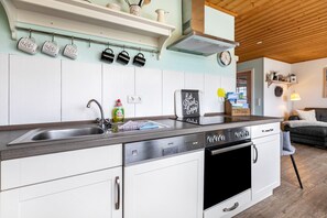 Kühlschrank, Ofen, Herdplatte, Geschirrspüler