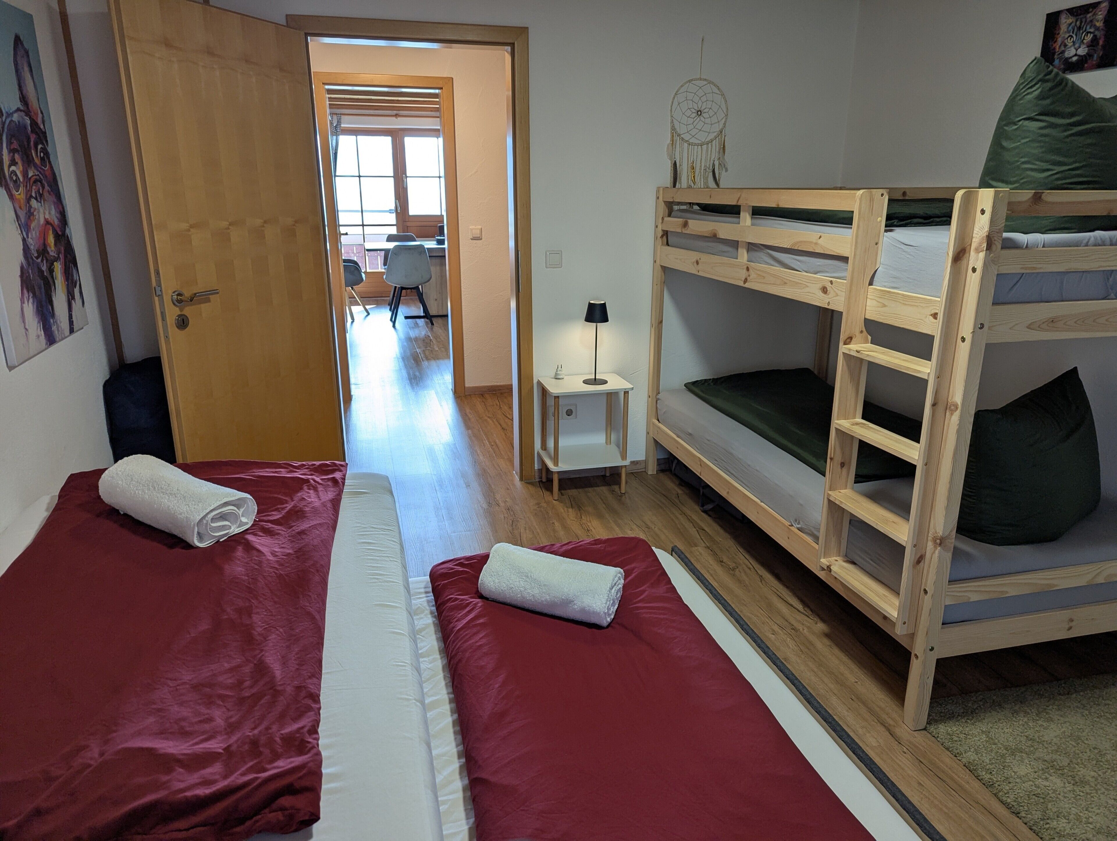 2 camere, ferro/asse da stiro, Wi-Fi gratuito, lenzuola