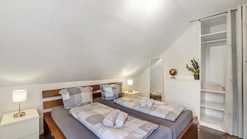2 Schlafzimmer, Bügeleisen/Bügelbrett, kostenloses WLAN, Bettwäsche