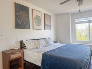 6 habitaciones, escritorio, tabla de planchar con plancha y wifi 