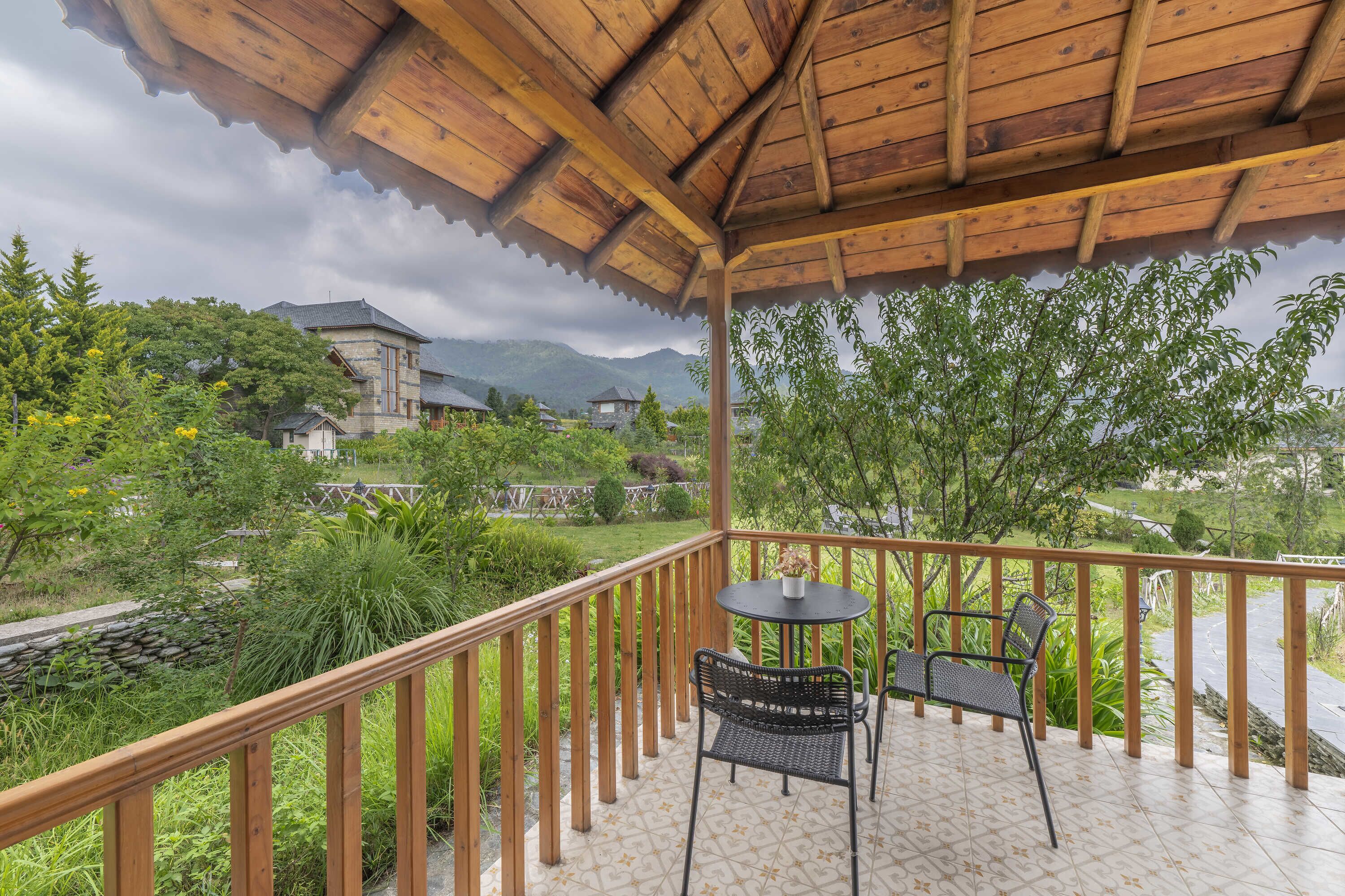 Premium Quadruple Room, Mountain View | View from room