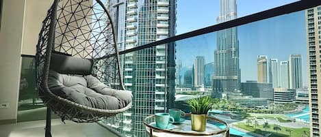 奢華公寓, 陽台, 城市景觀 | 露台/庭院