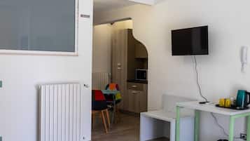 Habitación doble estándar | Área de sala de estar