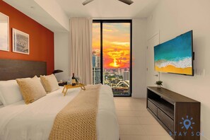 1 室のベッドルーム、アイロン / アイロン台、旅行用ベビーベッド、WiFi