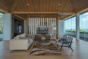 Villa Luxury, vista mare | Soggiorno