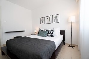 Luxury Apartment, Pool View | 2 bedrooms, in-room safe, blackout drapes, iron/ironing board - Phaedrus Living Paphos Elysian Horizon (Paphos)