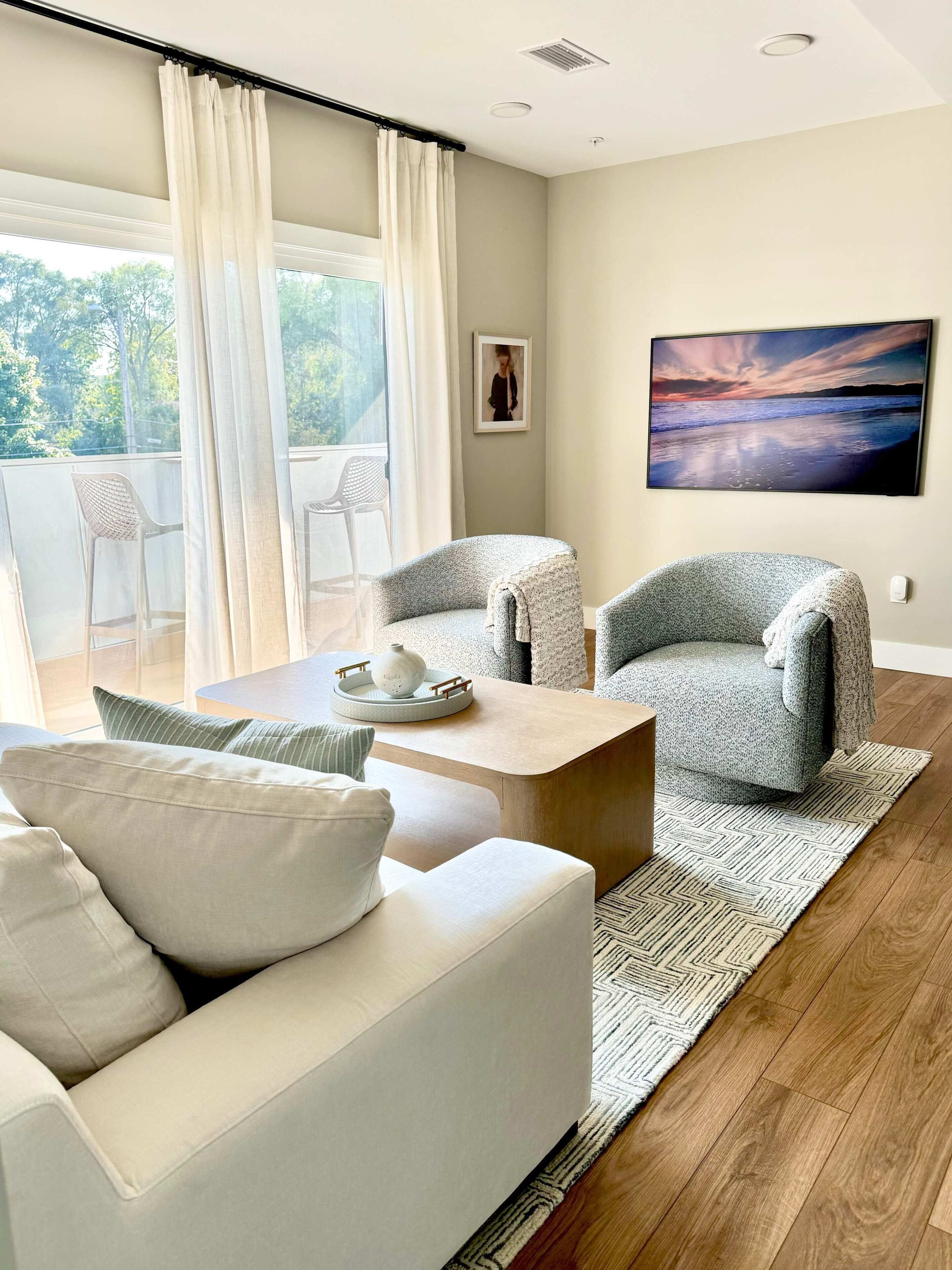 Área de sala de estar