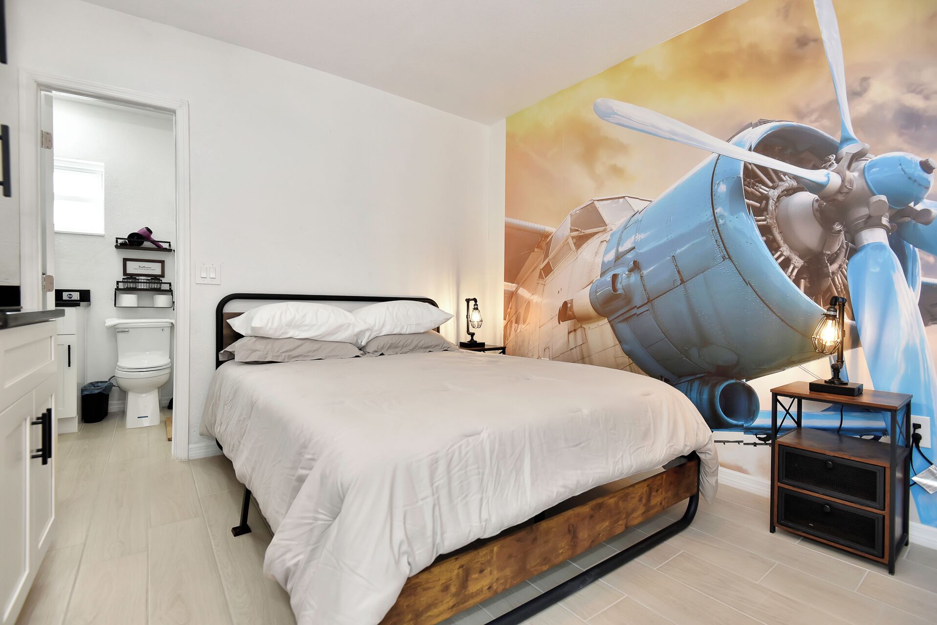 1 bedroom, desk, iron/ironing board, free WiFi