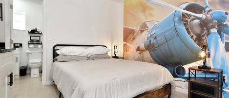 1 bedroom, desk, iron/ironing board, free WiFi