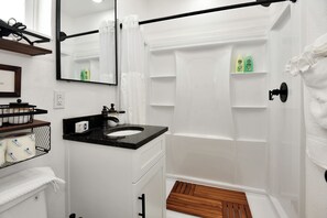 Hair dryer, towels