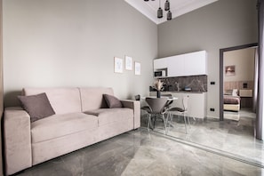 Literie hypoallergénique, mini-bar avec articles gratuits