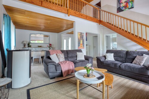 Rêve de vacances, 4 bedroom villa with pool and gym