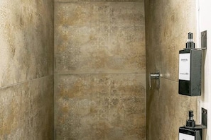 Shower, hair dryer