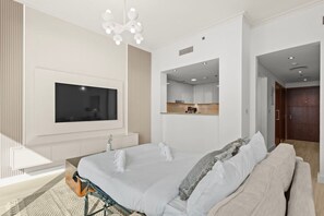 1 bedroom, iron/ironing board, travel cot, WiFi
