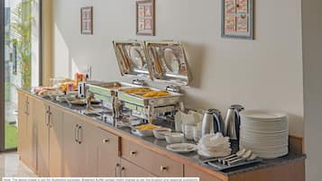 Free daily local cuisine breakfast