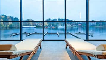 Bastu, 8 behandlingsrum och massage