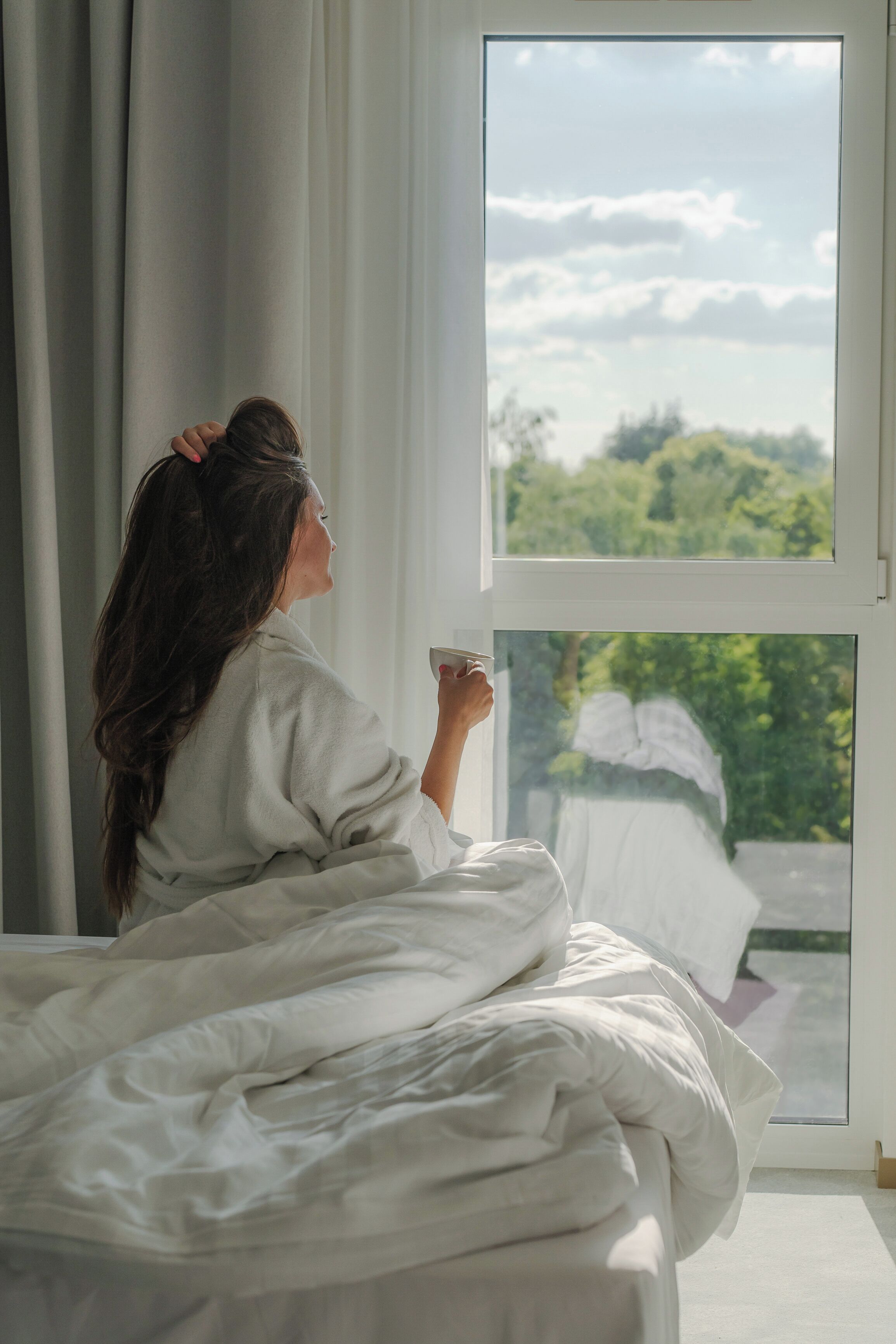 Deluxe-Suite, Balkon, Blick auf den Innenhof