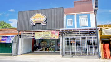 Façade de l’hébergement