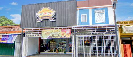 Fassade der Unterkunft