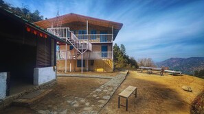 Façade de l’hébergement