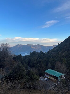 Vue depuis l’hébergement