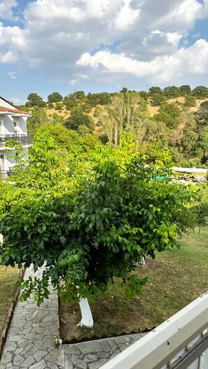 Svit Executive - balkong - utsikt mot poolen | Boendeområde