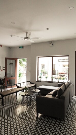 Sala de estar en el lobby