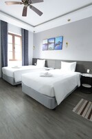 Standard Double or Twin Room, Multiple Beds, Non Smoking, Ocean View | Minibar, individually decorated, individually furnished, soundproofing